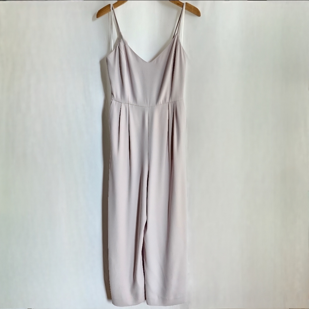 🇨🇦 Aritzia Babaton Light Purple Sleeveless Crepe Jumpsuit - Picture 2 of 14